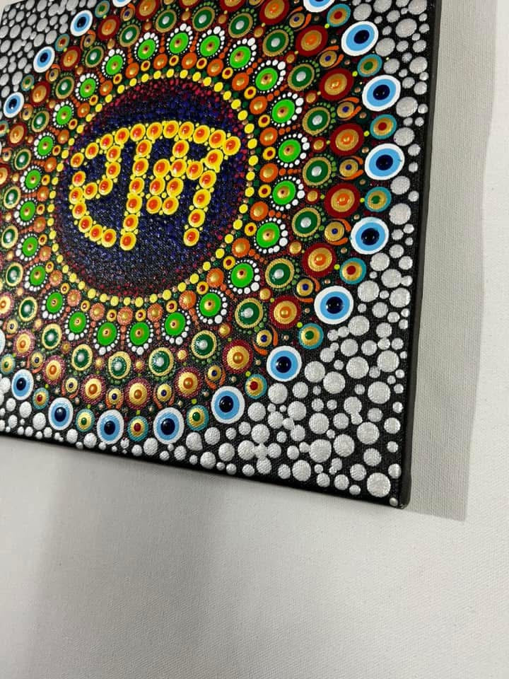 .Dot Mandala Ram Naam