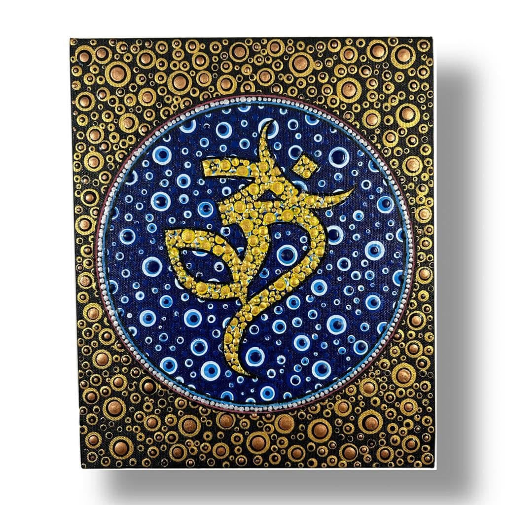 Dot Aum 8”x12” inches