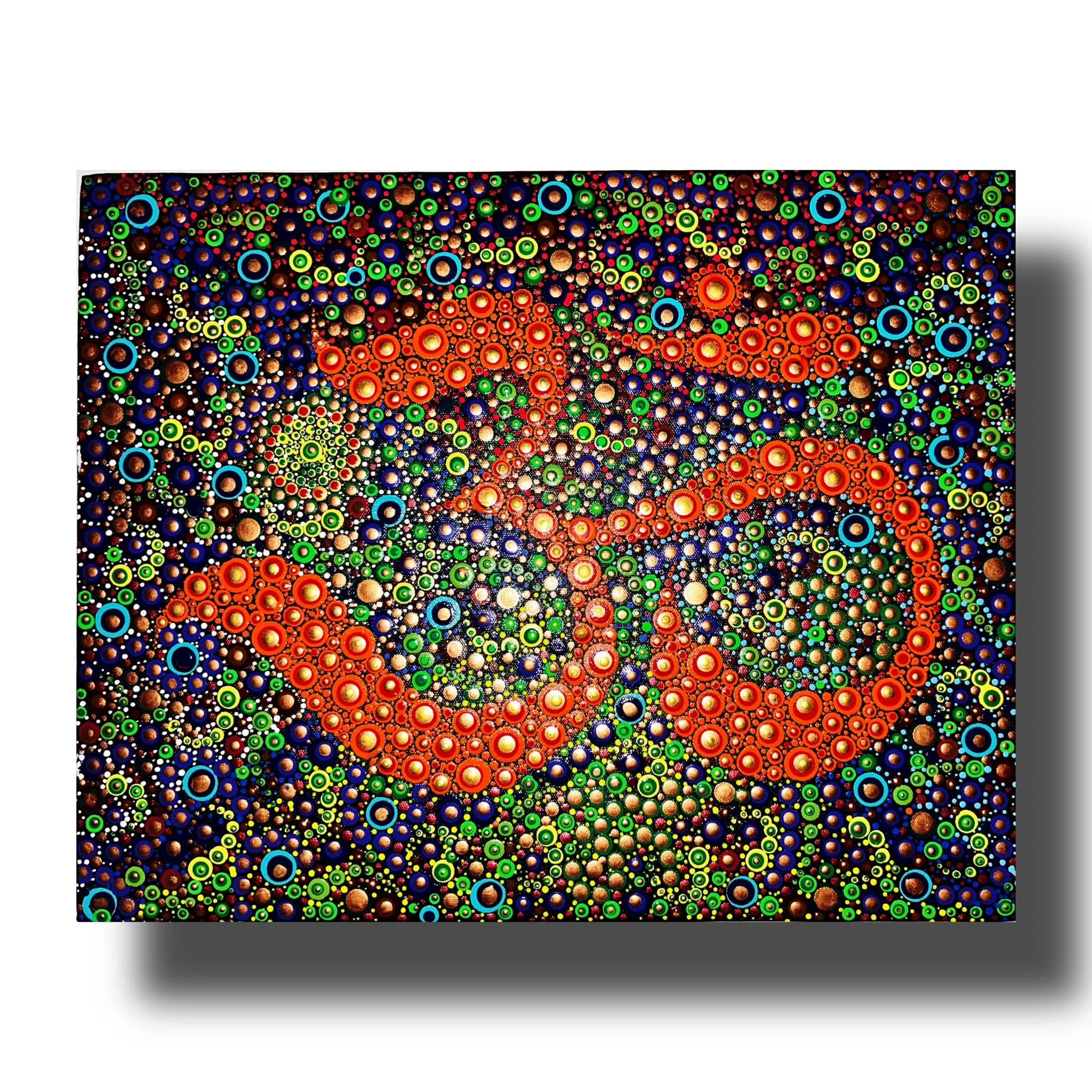 Dot Aum Art 16”x20” inches