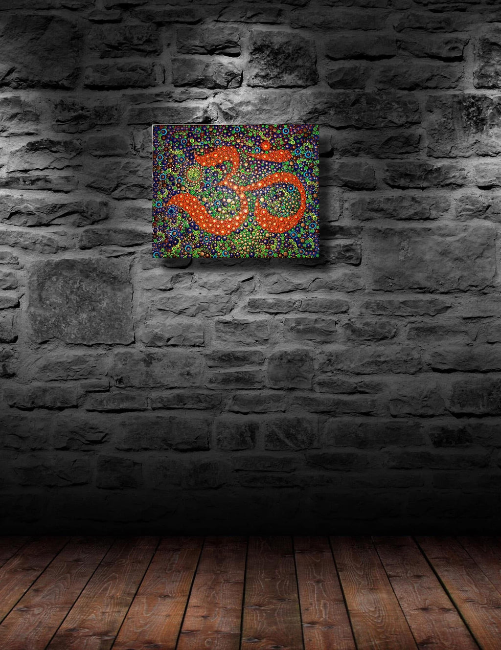 Dot Aum Art 16”x20” inches