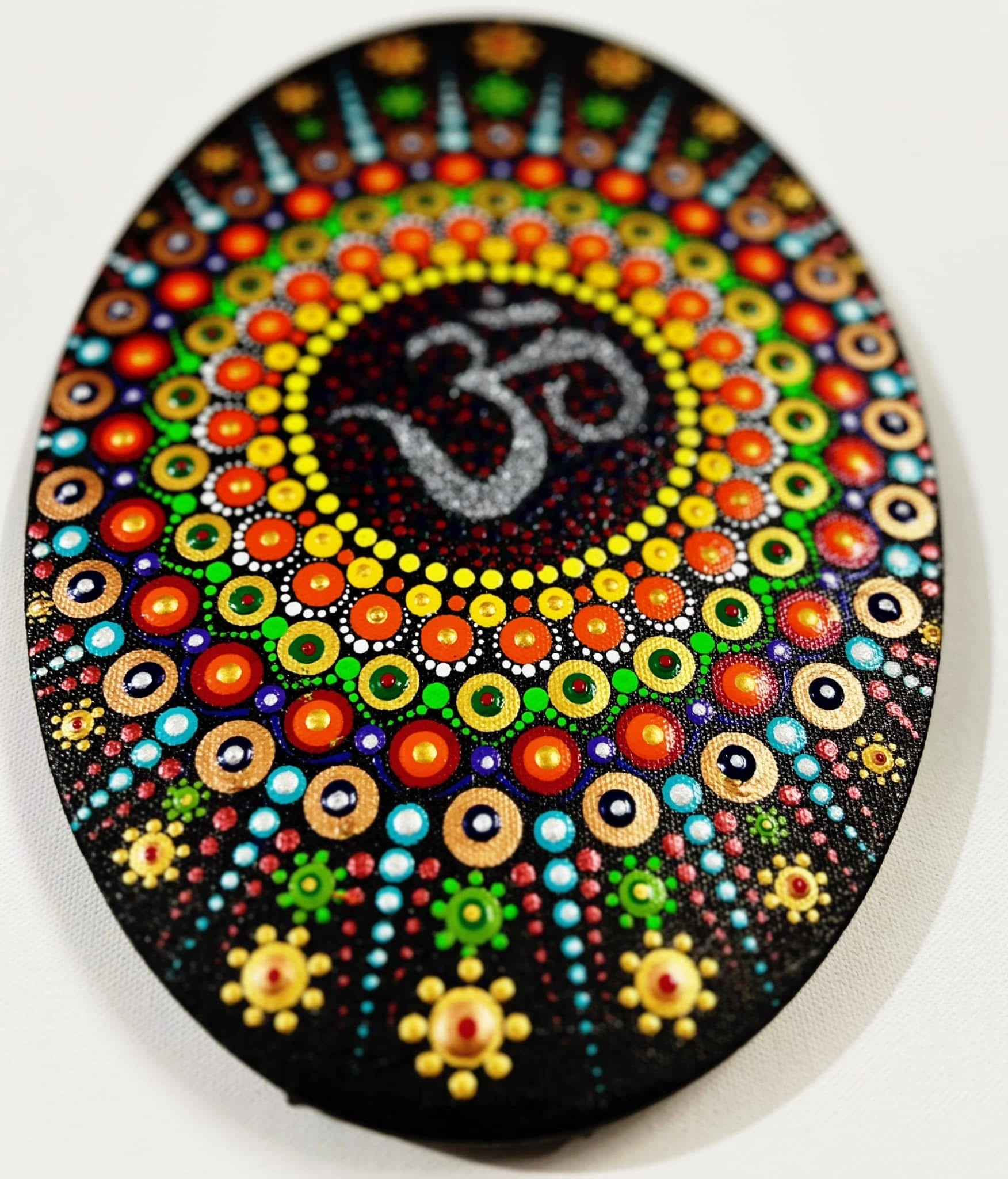 Dot Mandala Aum
