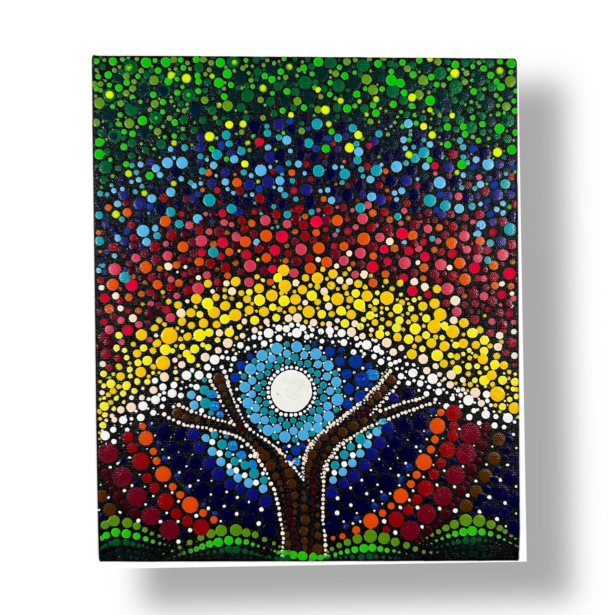 Dot Mandala Tree