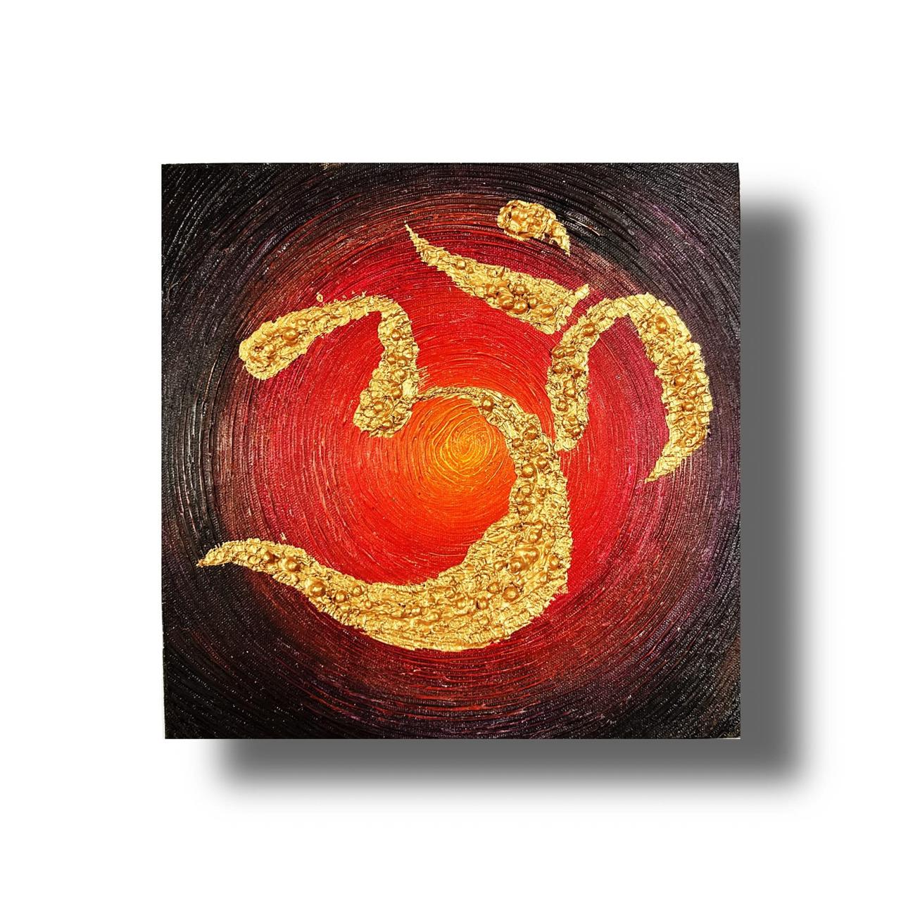 Aum Painting 12”x12”
