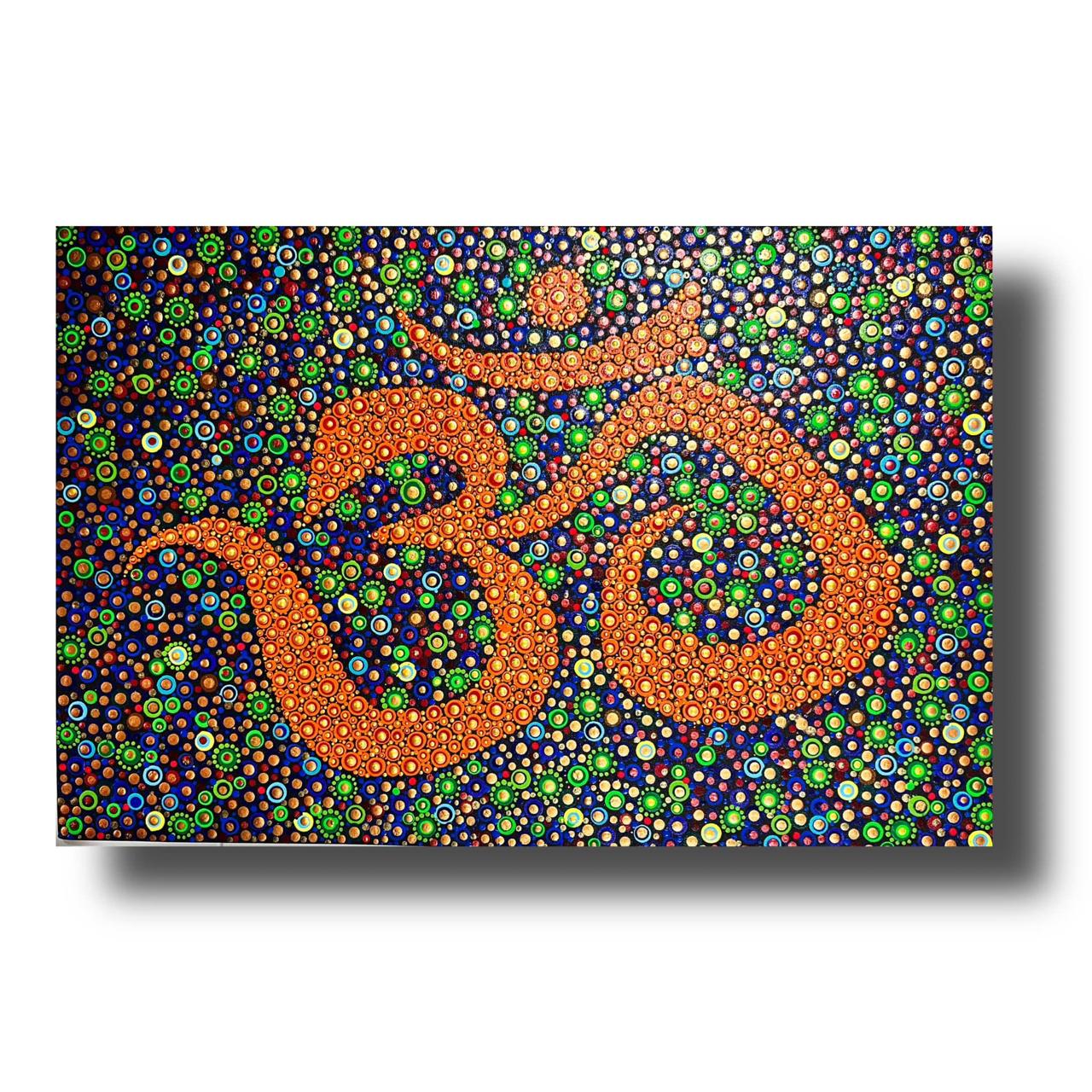 Dot Aum Big 24”x36” inches