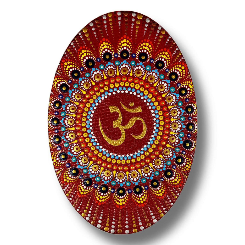 Dot Mandala Aum