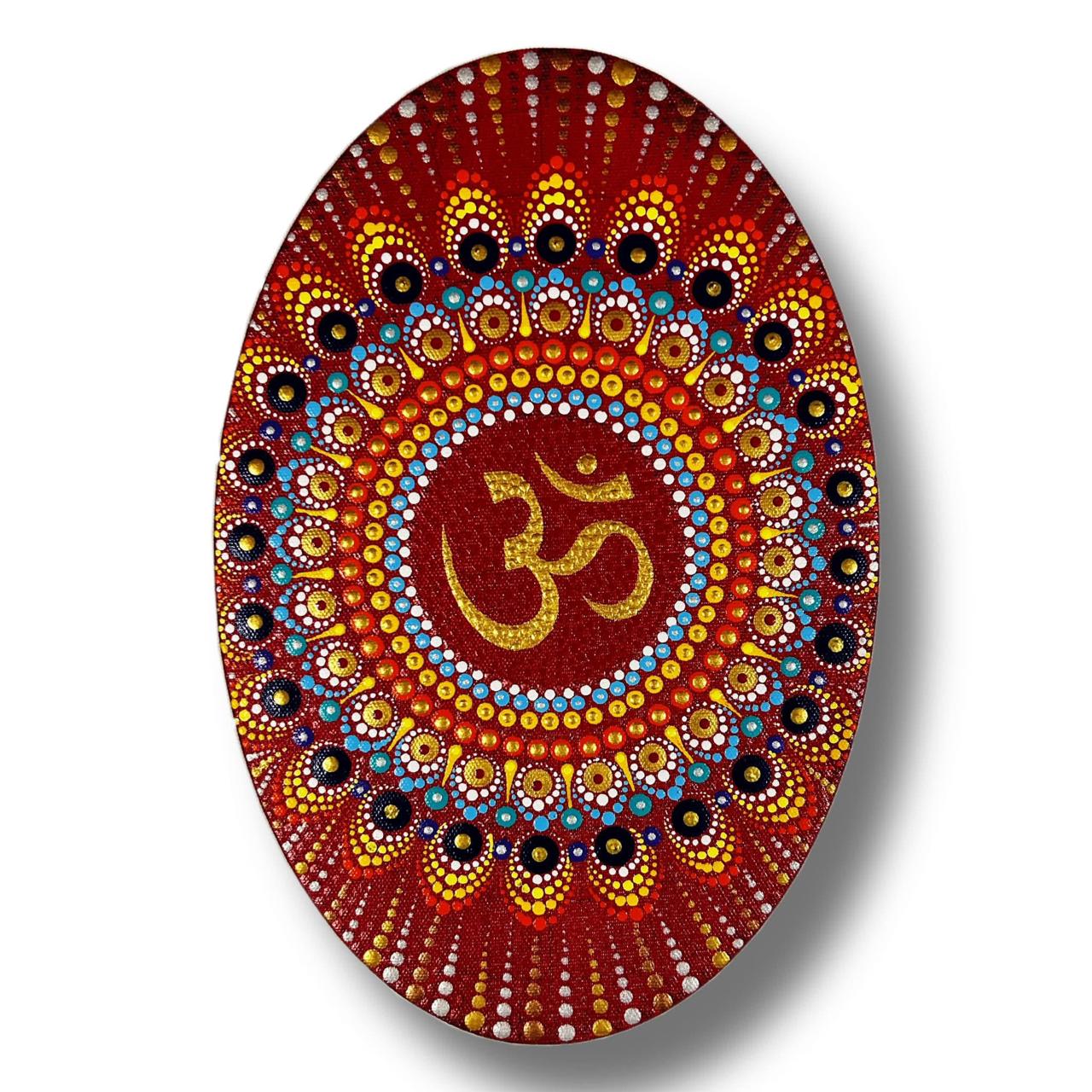Dot Mandala Aum